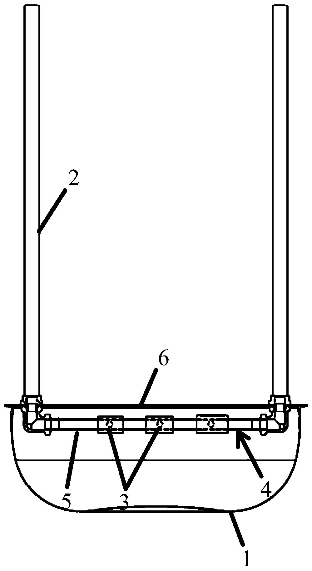 Pile bottom grouting cavity and use method, and poured pile body and construction method of poured pile body