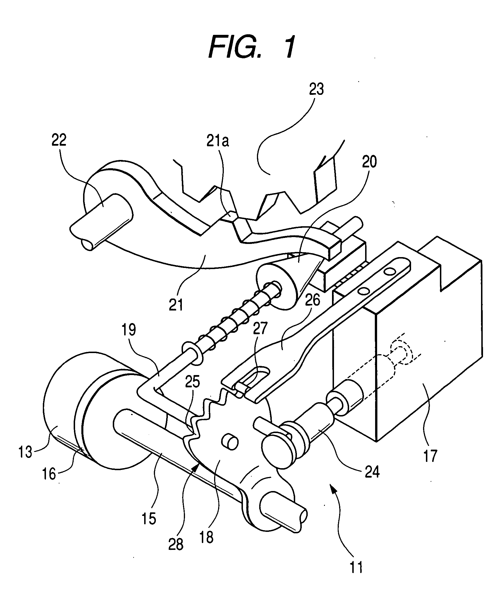 Position shift control apparatus ensuring durability and operation accuracy thereof