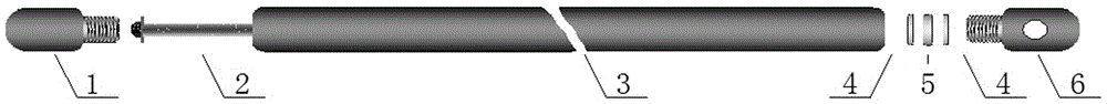 Coal seam air injection expansion secondary permeability improvement method adopted after liquid CO2 blasting and used for promoting gas extraction