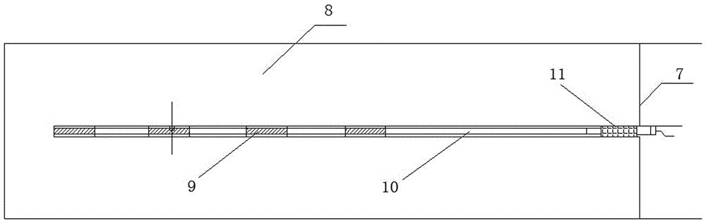 Coal seam air injection expansion secondary permeability improvement method adopted after liquid CO2 blasting and used for promoting gas extraction