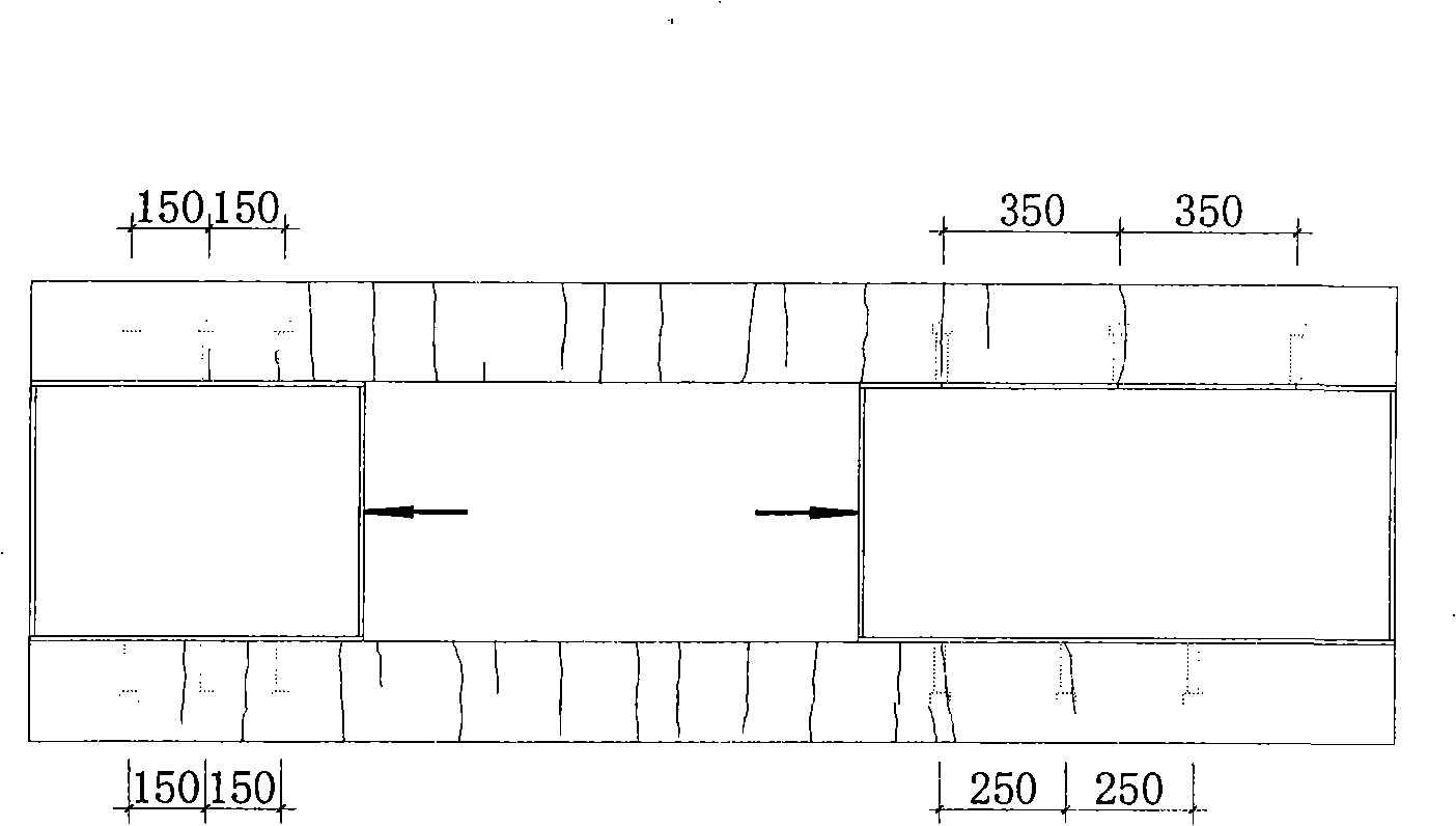 Test method for accurately simulating bond-slip property of male pin in tensile area