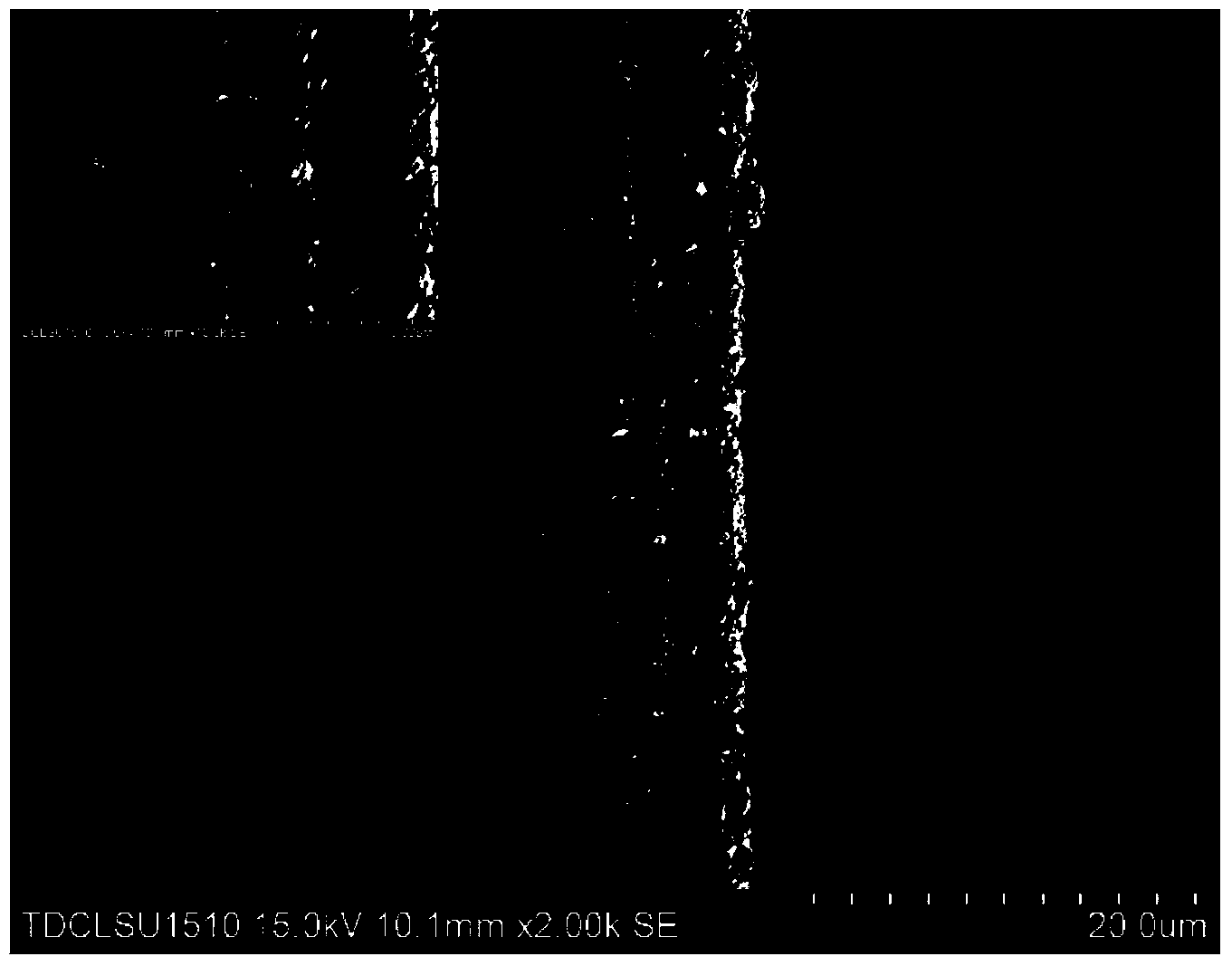 Method for preparing ferroferric oxide magnetic layer on stainless steel fiber surface