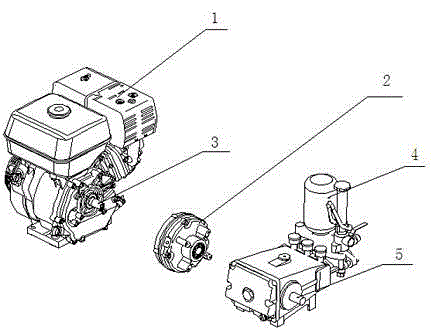 Forest fire prevention pump