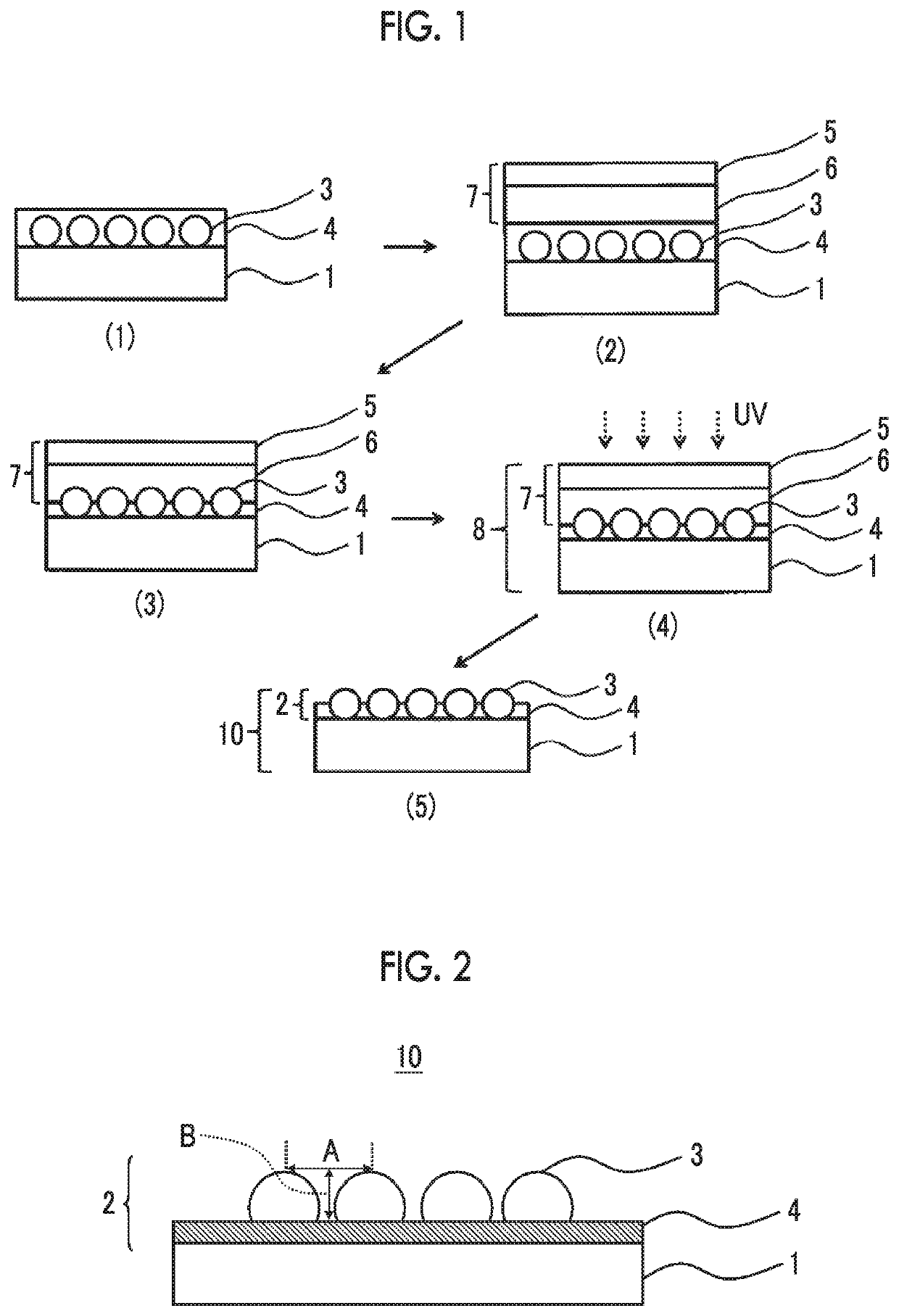 Laminate, antireflection product, and manufacturing method thereof