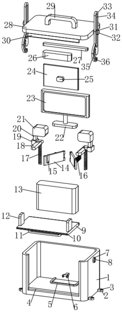 Computer storage and transportation device