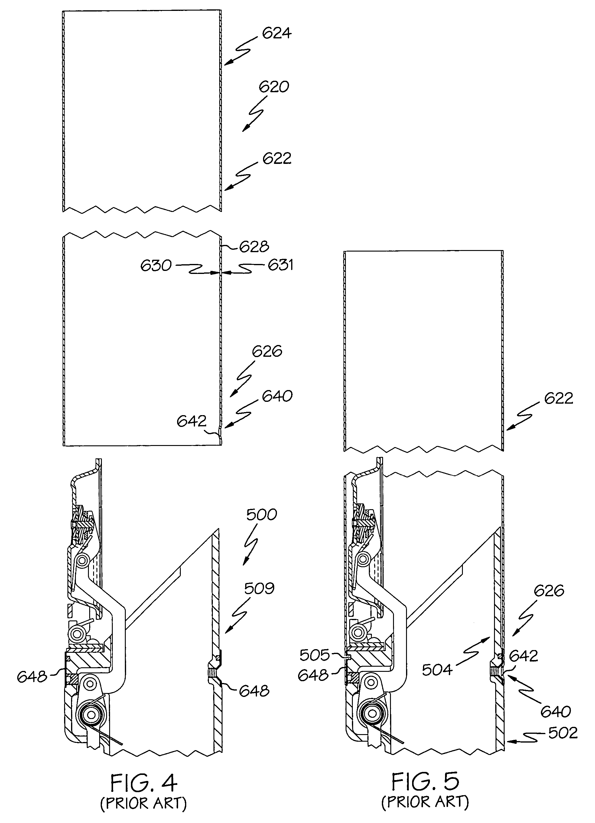 Drop tube segments adapted for use with a liquid reservoir and methods