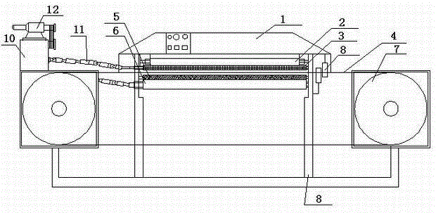 Mechanical leather splitting machine