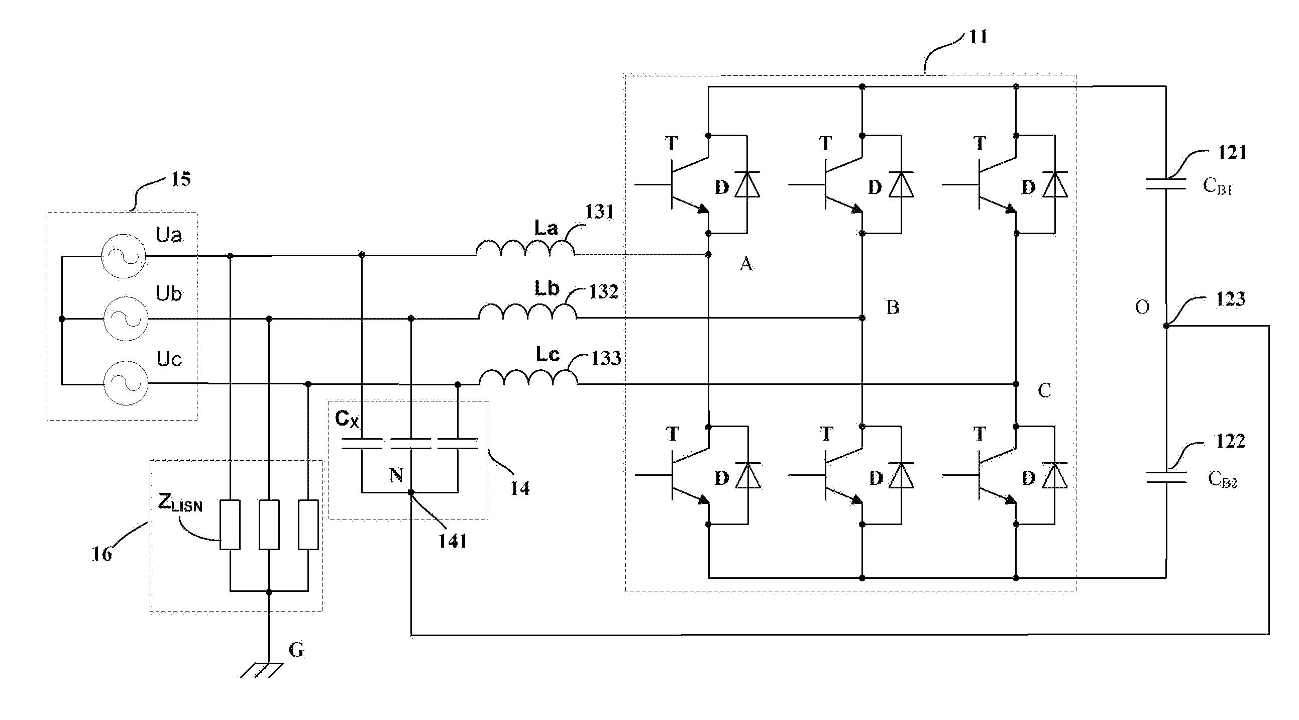 Power conversion apparatus with low common mode noise and application systems thereof