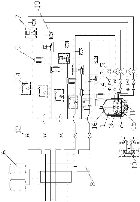 Emulsified liquid supply device