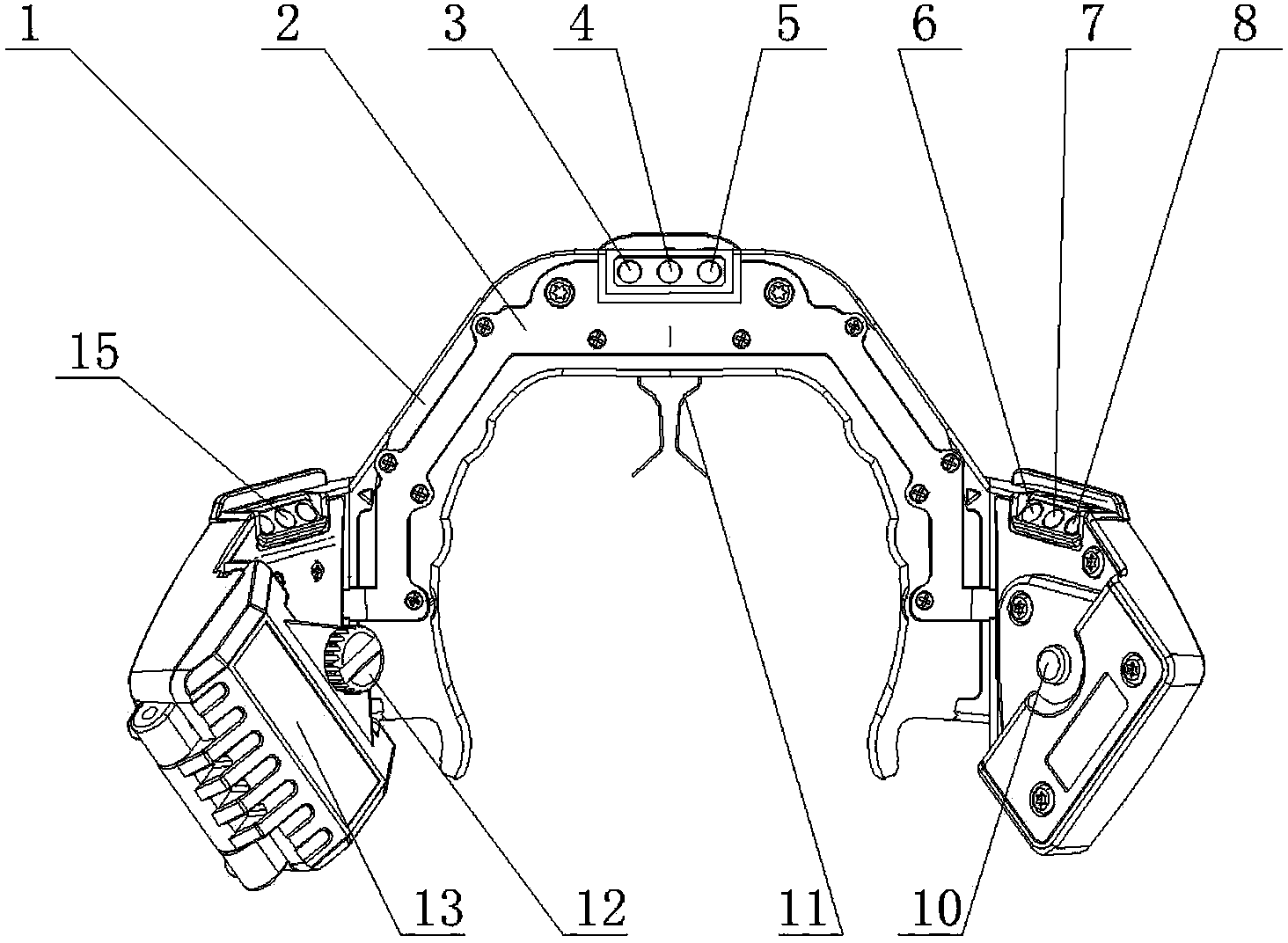 Air respirator with pressure head-up system