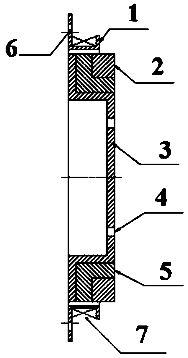 A magnetorheological elastomer torsional shock absorber