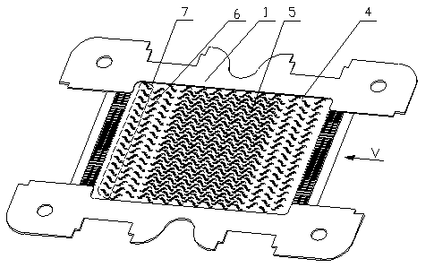 Micro-channel structure of heat exchanger