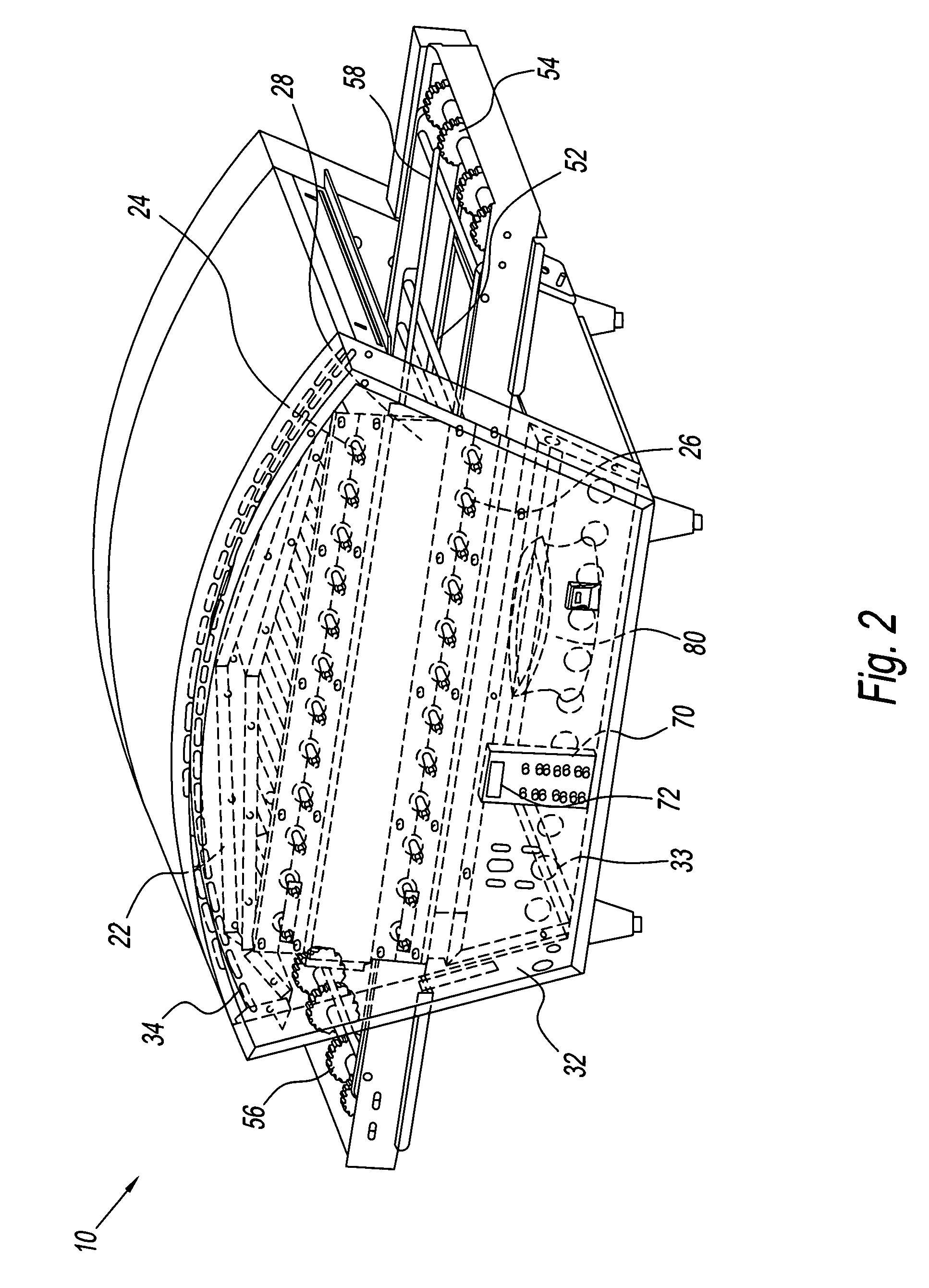 Oven with convection air current and energy savings features