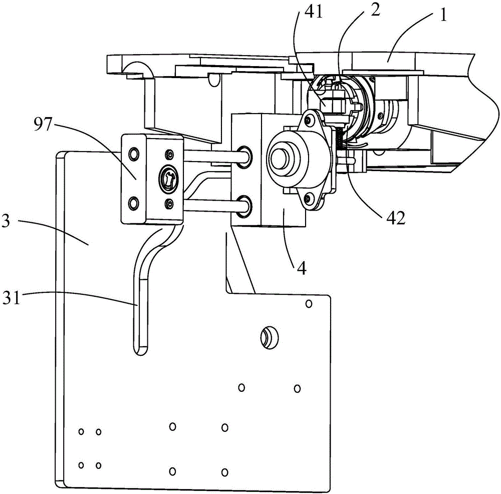 Automatic shuttle changing device and method