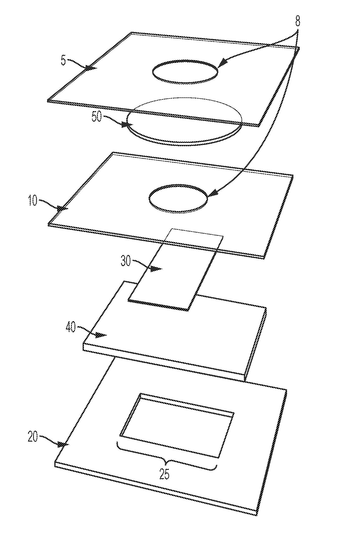 Device for detection of analytes and uses thereof