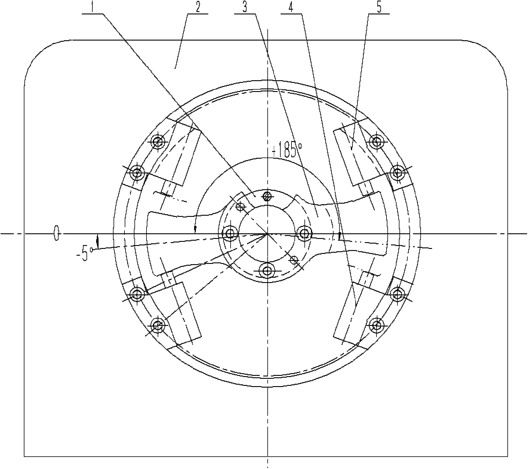 Mechanical buffering and limiting device