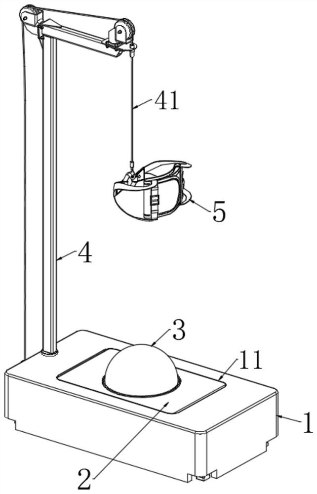 Wushu balance training platform