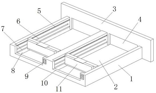 A breeding pen with automatic cleaning function and convenient for expelling livestock out of the pen