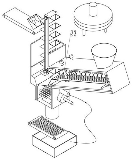 Separation device, system and separation method based on particle size of water abrasive