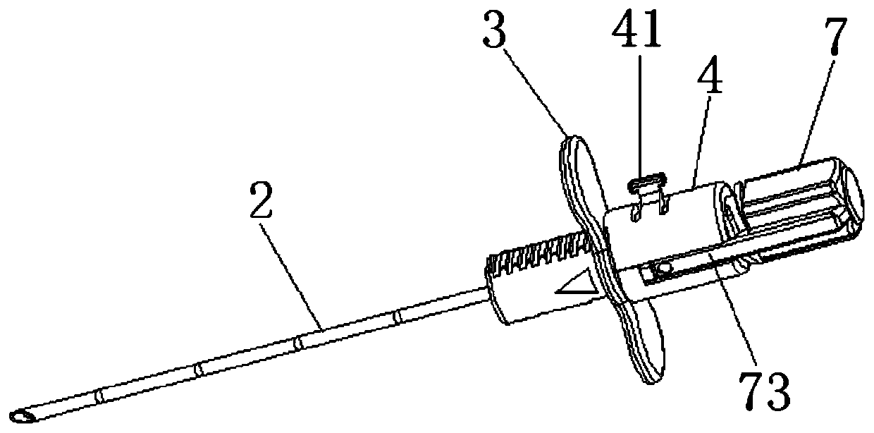 Disposable cytological biopsy needle