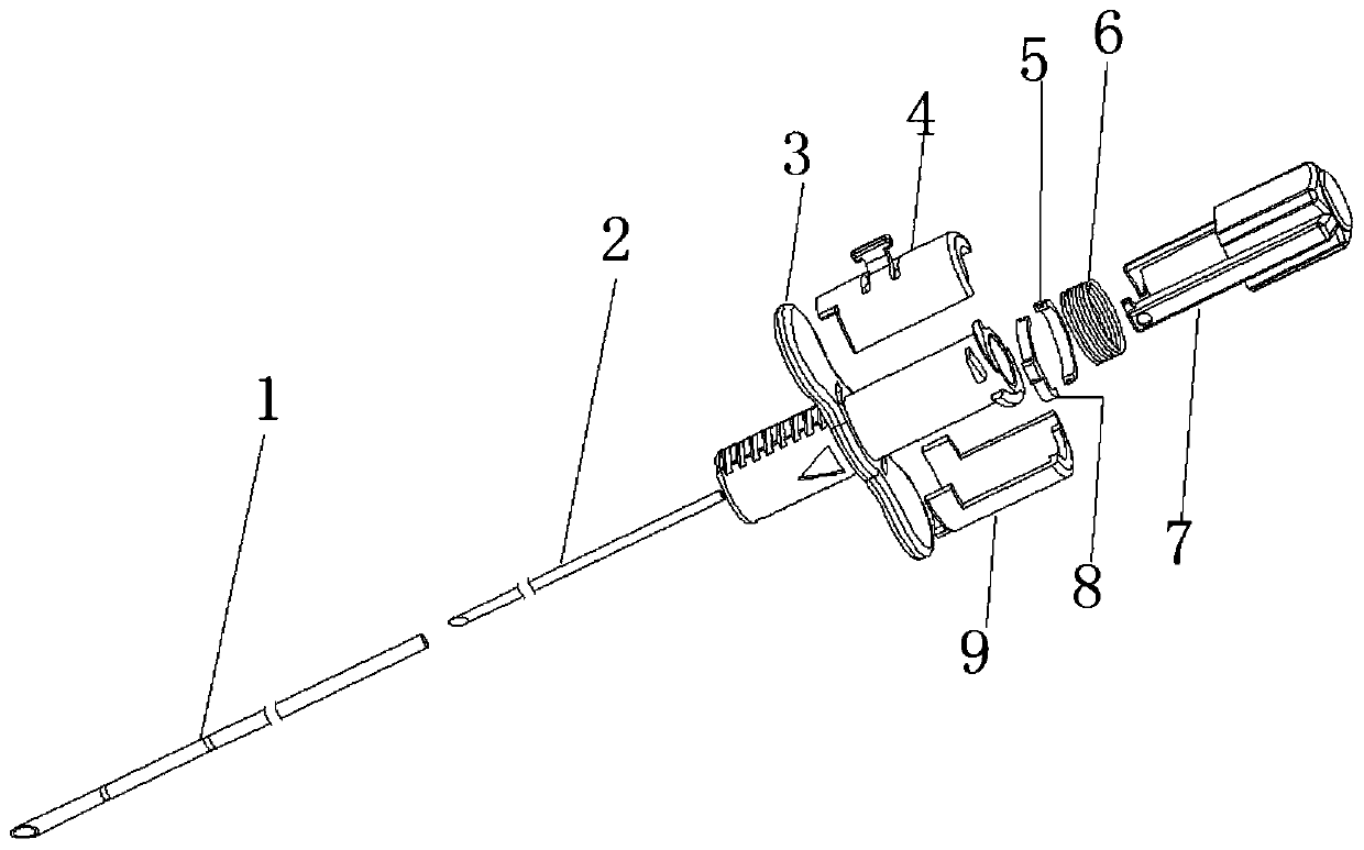 Disposable cytological biopsy needle