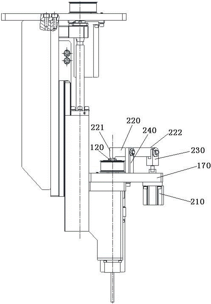 Full-automatic drill bit replacing type perforating machine