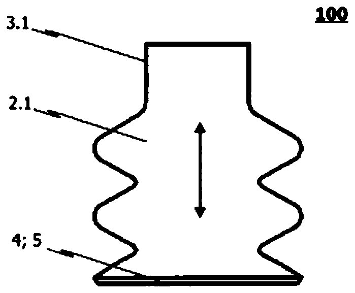 Gripper, in particular pneumatically actuated gripper in the form of a suction gripper or gripper jaws