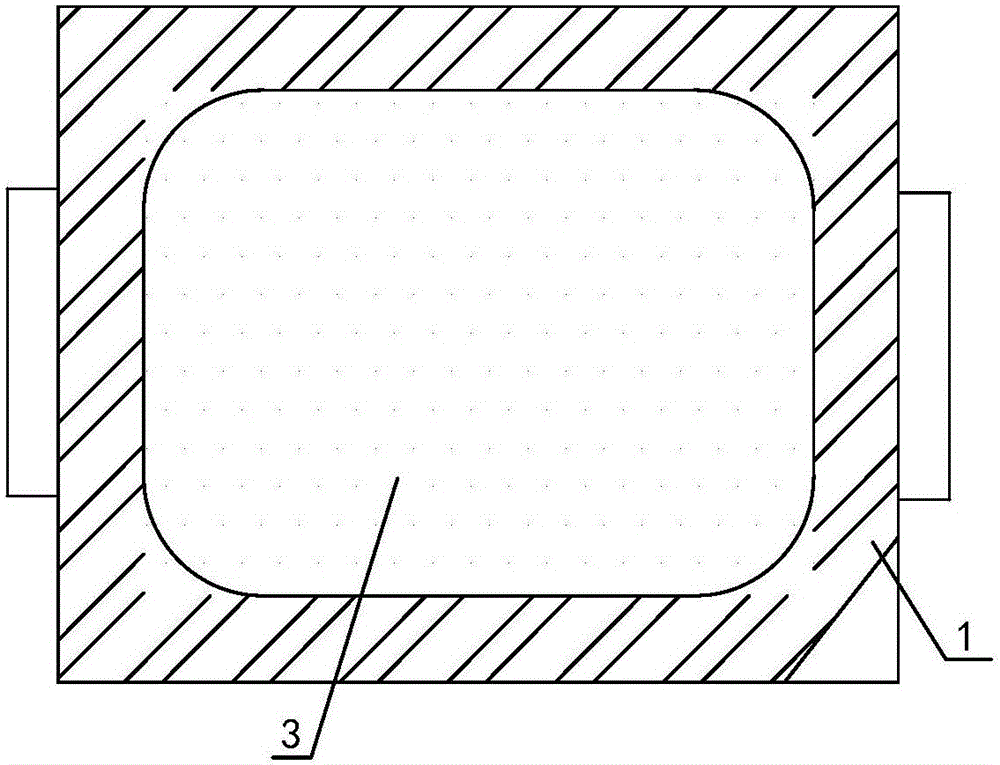 Method for reducing fluorescent powder sedimentation rate of surface mount device