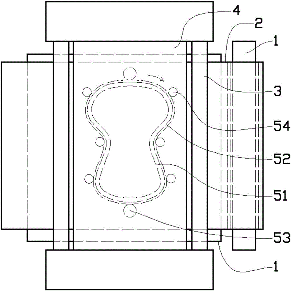 Cutting device realizing rapid forming