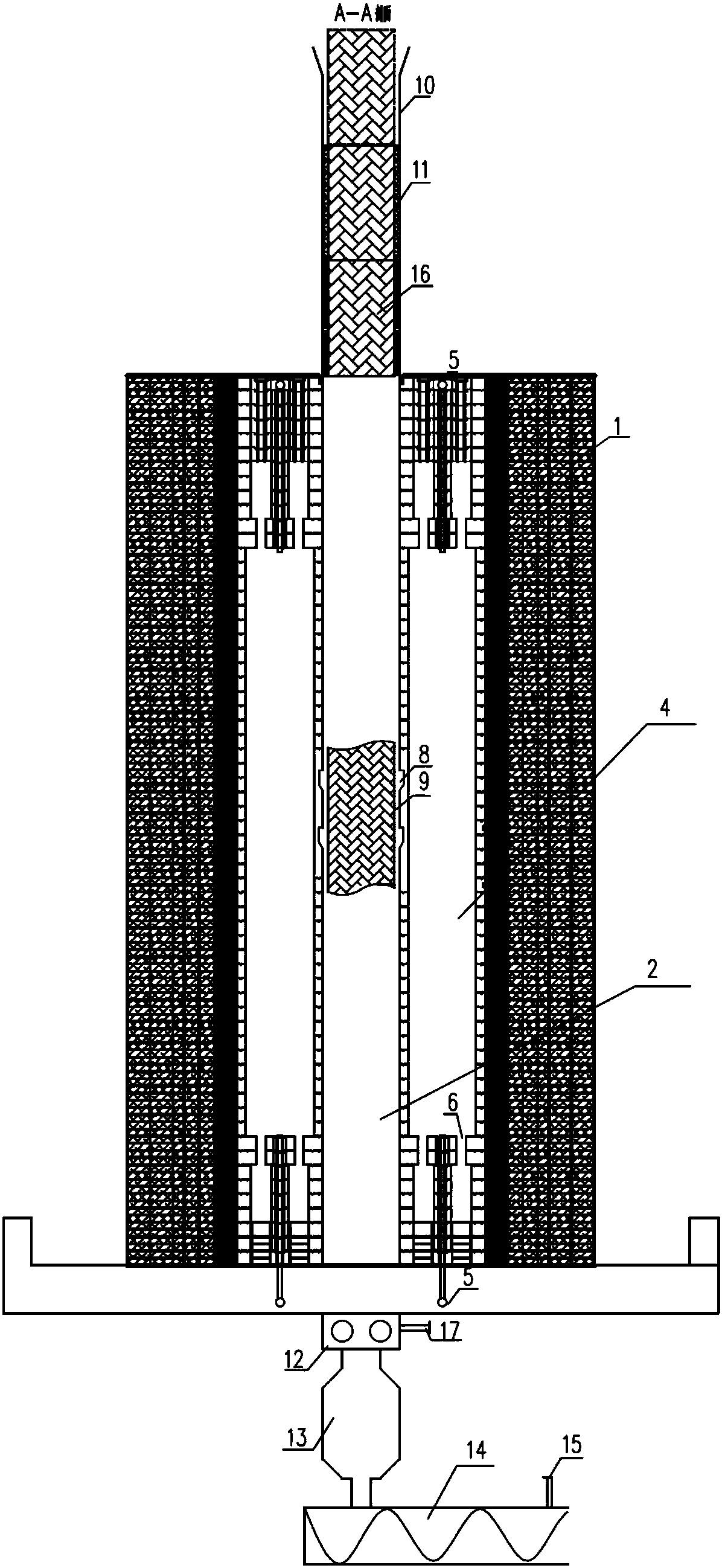 Biomass dry distillation furnace and charcoal preparation method