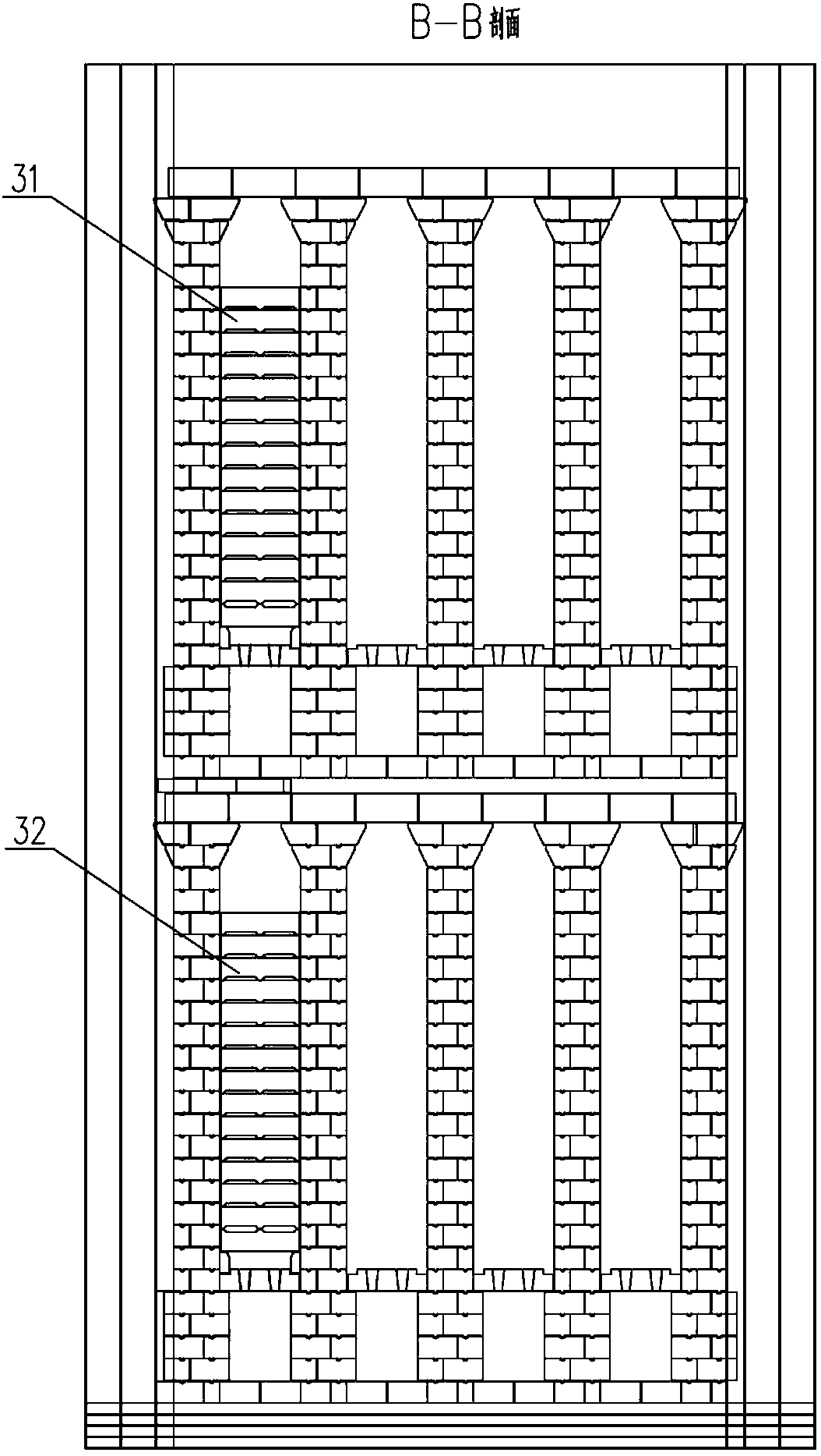 Biomass dry distillation furnace and charcoal preparation method