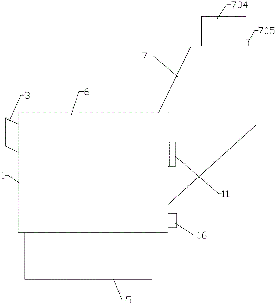 Double flue direct-fired heating furnace