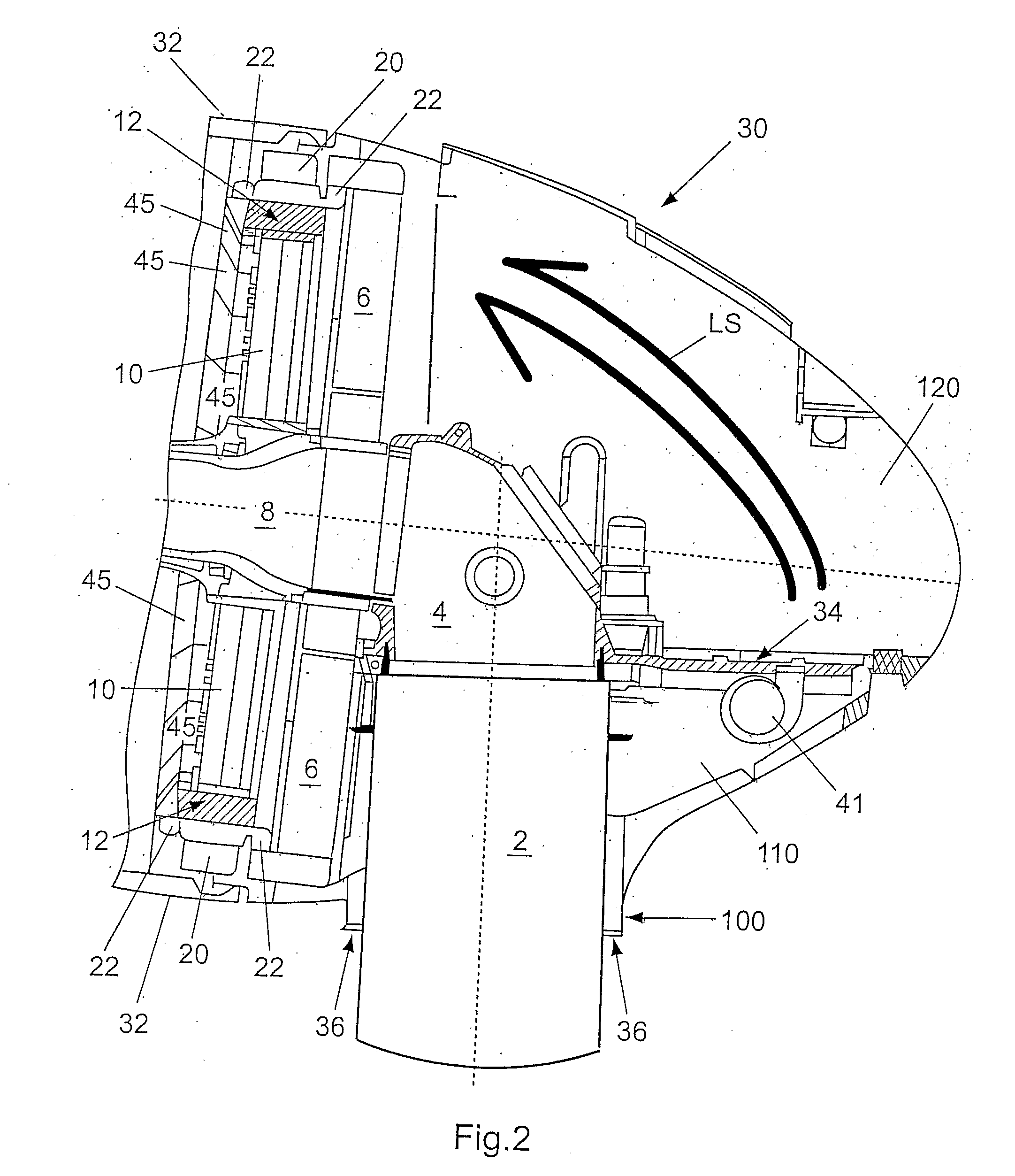 Wind Turbine Comprising a Generator Cooling System