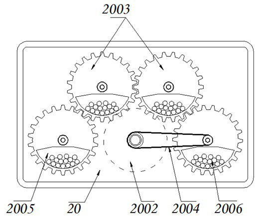 Centrifugal power-assisted cardio-pulmonary resuscitation auxiliary garment