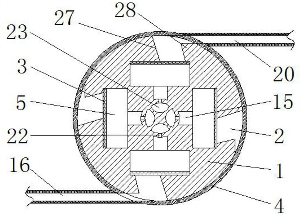 Automatic watering device for crops