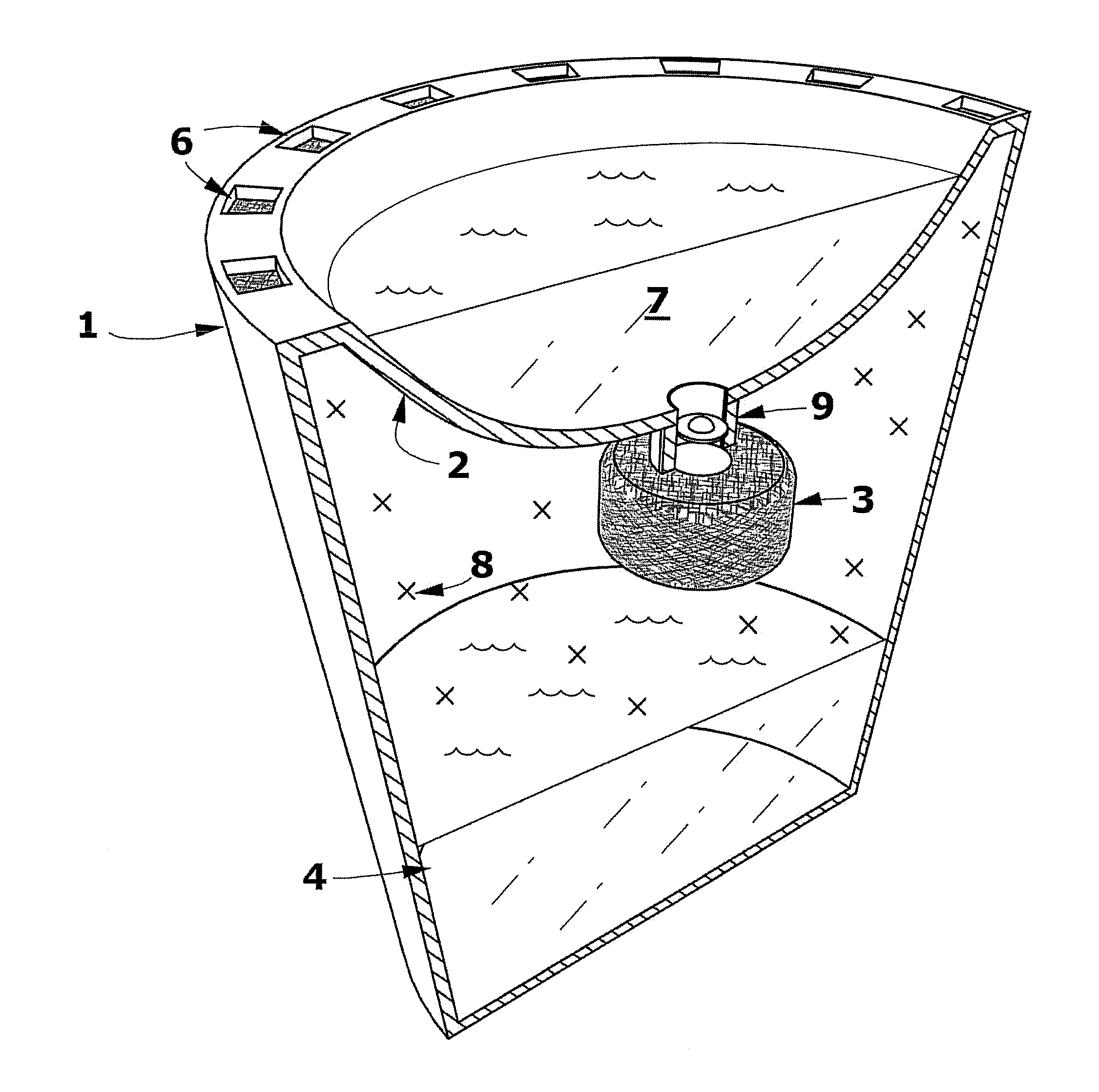 Apparatus and method for controlling maturation of aquatically hatched insects