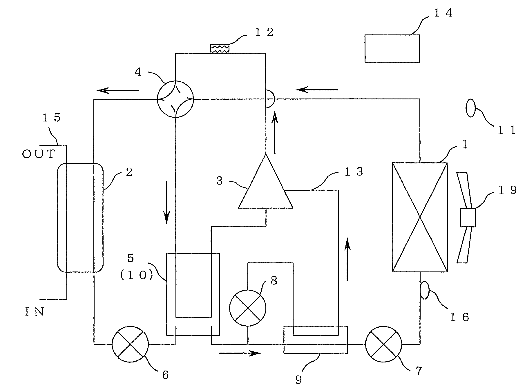 Heat pump type hot water supply outdoor apparatus