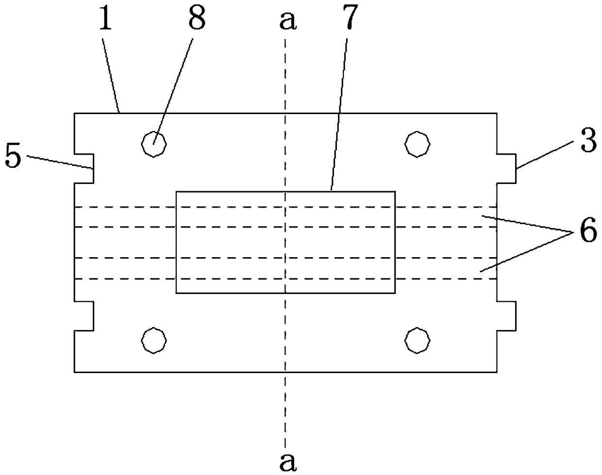 Concrete block with sound insulation function