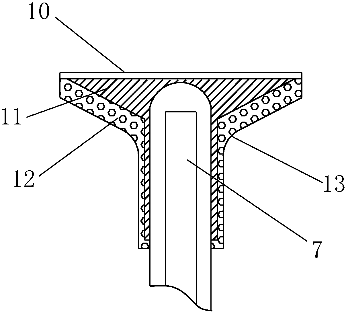 Highway old road reconstruction inorganic medium heat pipe road snow melting system and construction method thereof