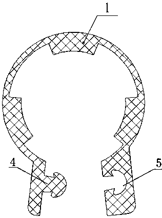 Soft insulating sheath of wire