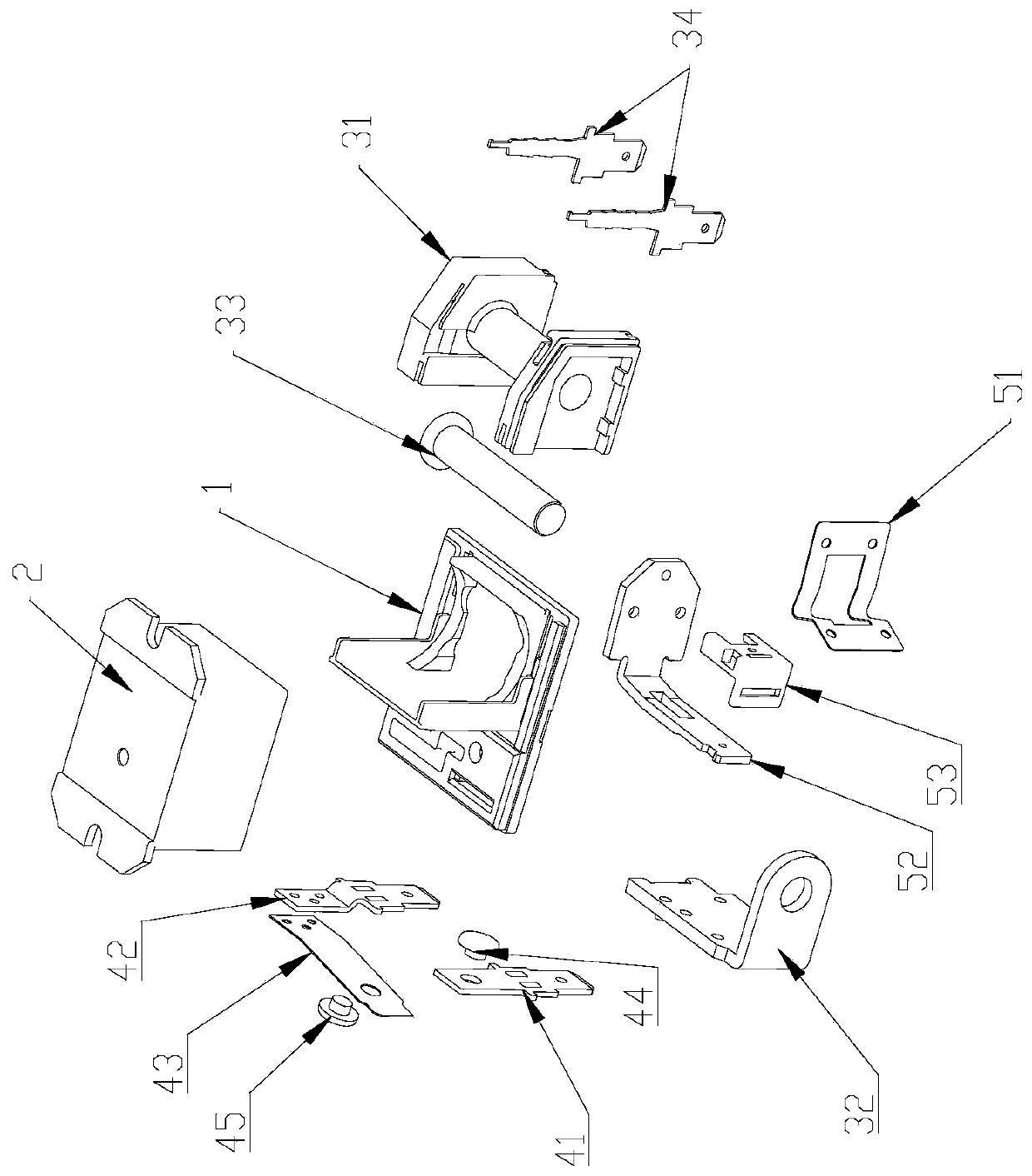 Universal relay convenient for automatic assembling