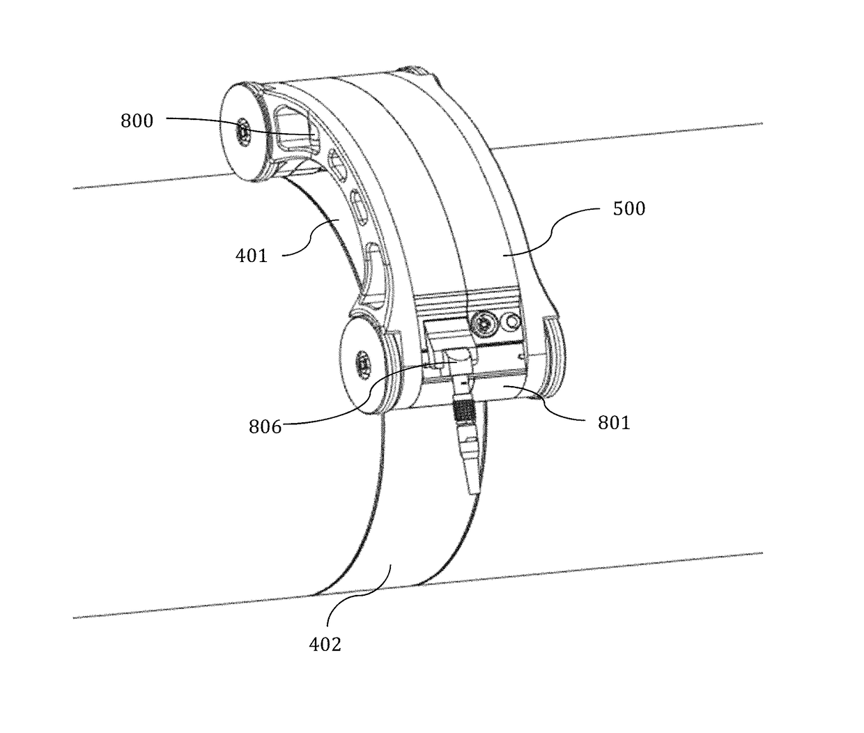 Medium-range magnetostrictive ultrasonic guided wave scanner systems and methods