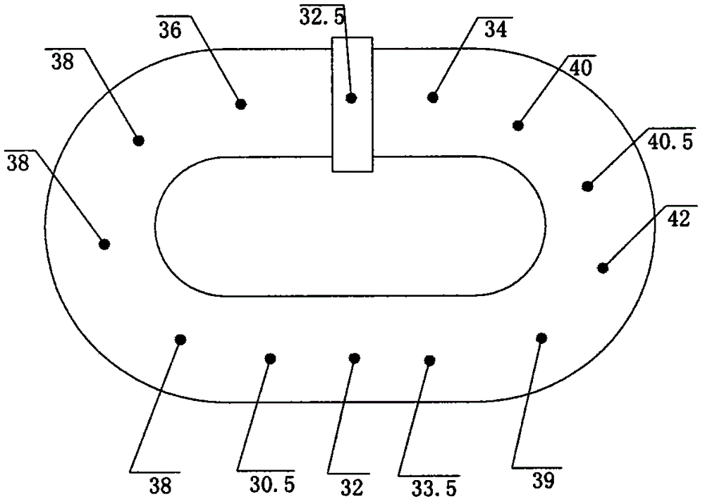 Method for producing round-link chain