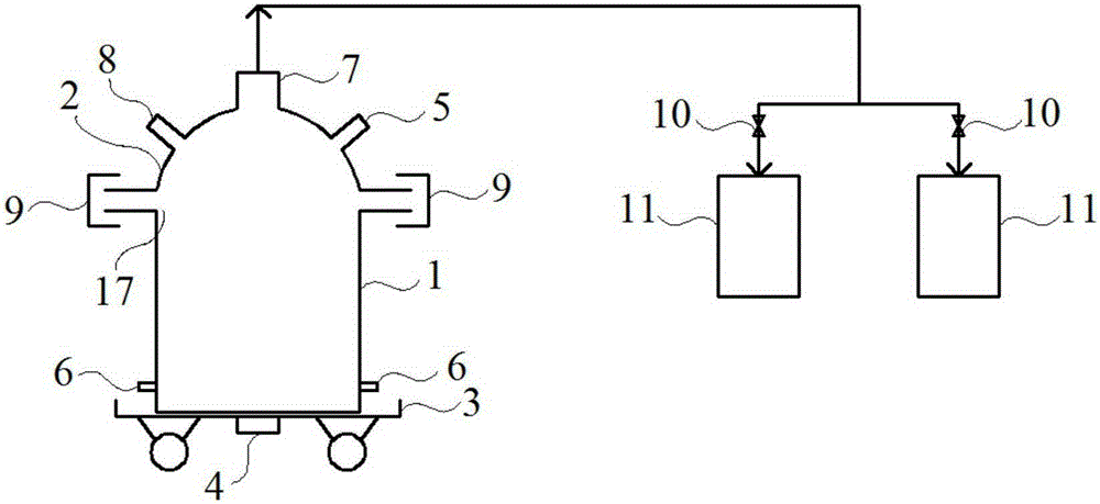 Closed coke quenching and heat energy recycling method and device