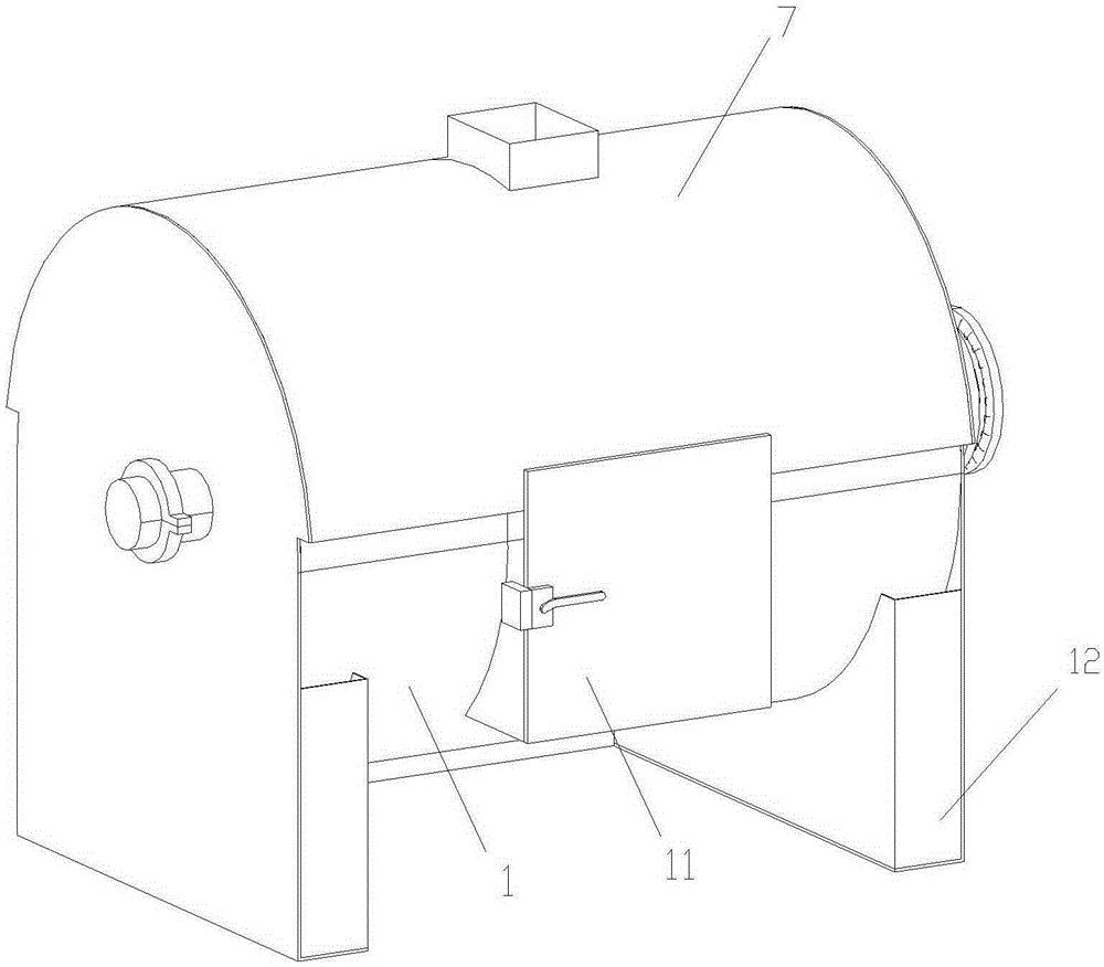 Decomposing and stirring barrel