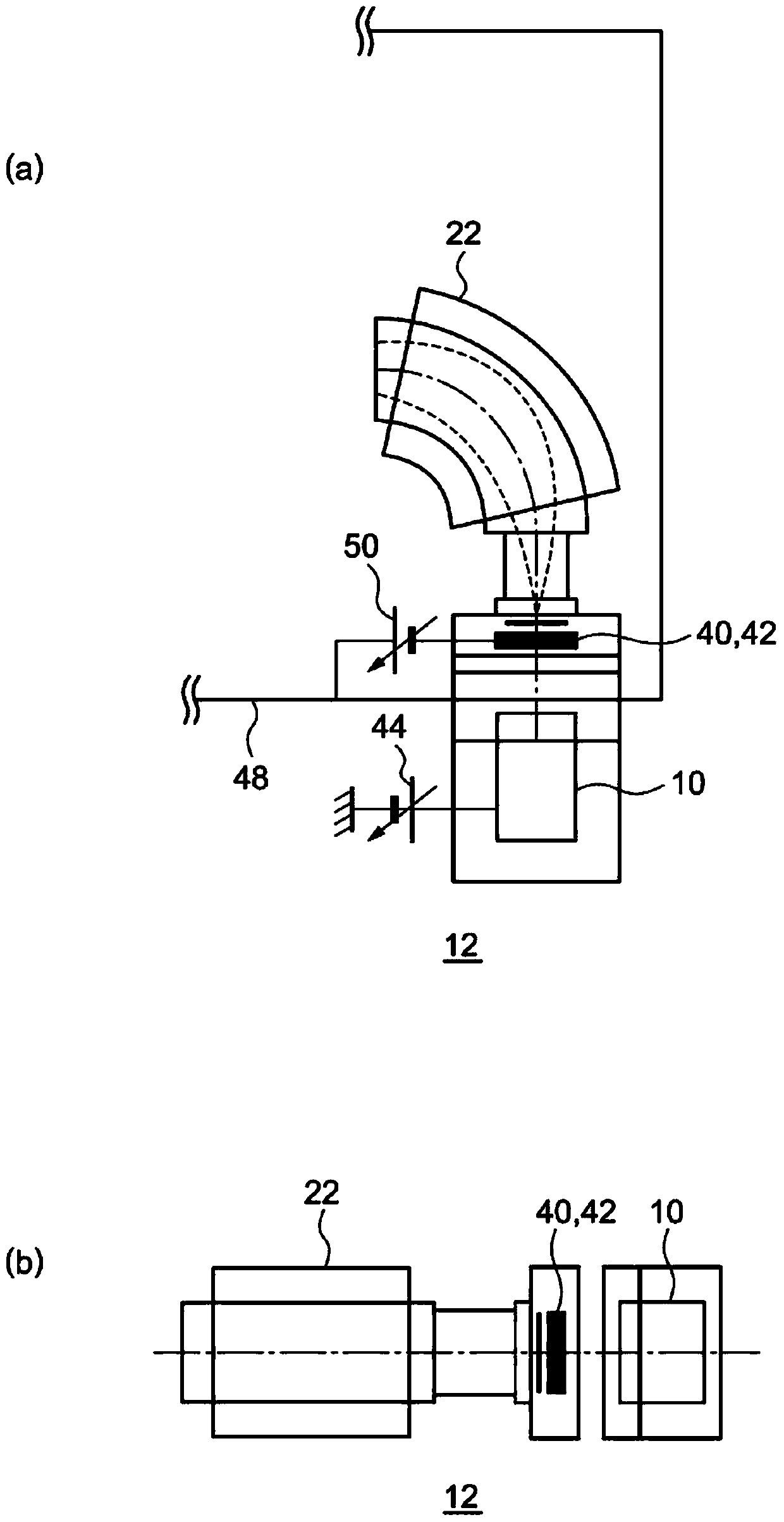 High-energy ion injection device