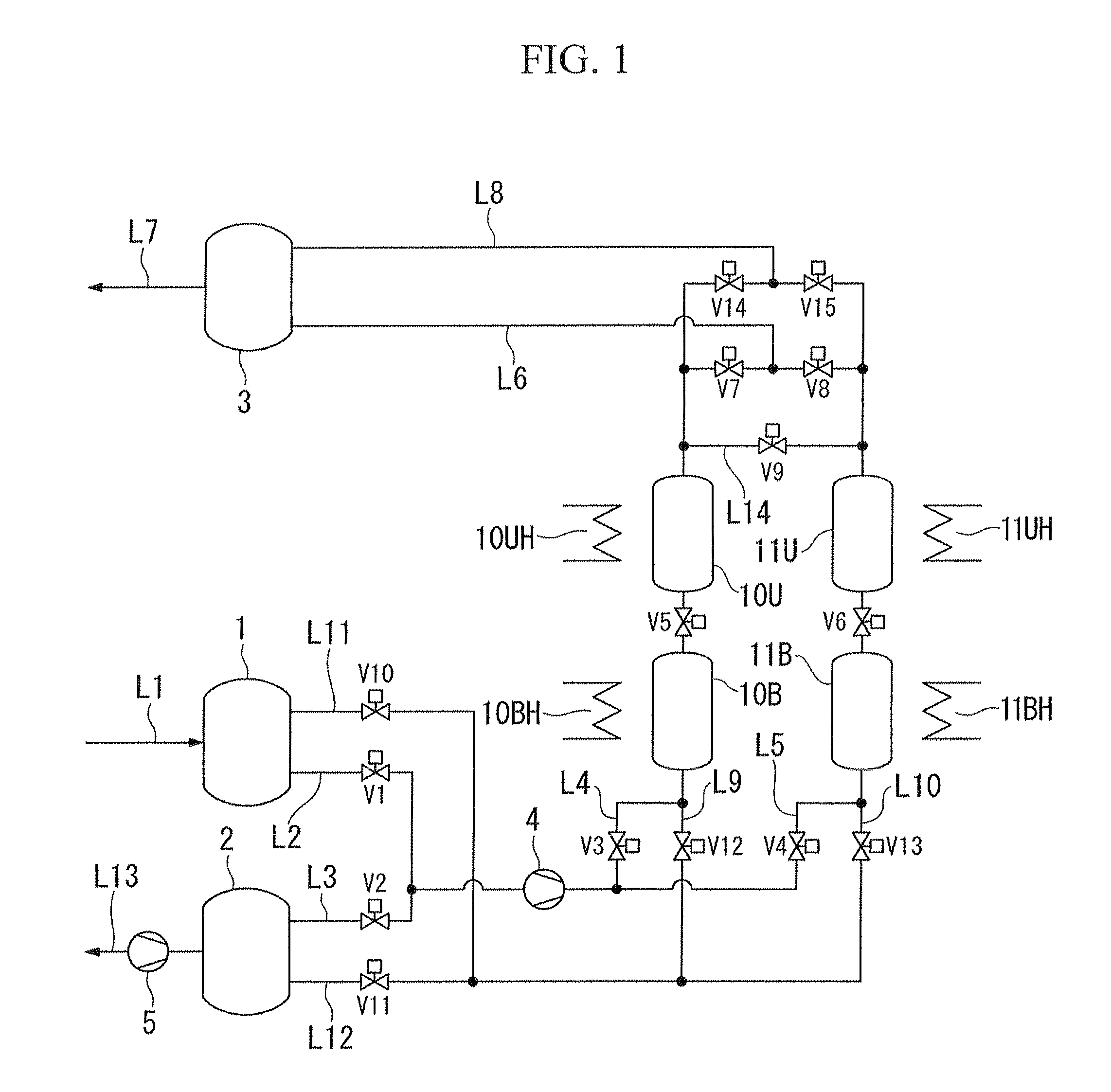 Pressure swing adsorption-type gas separation method and separation apparatus