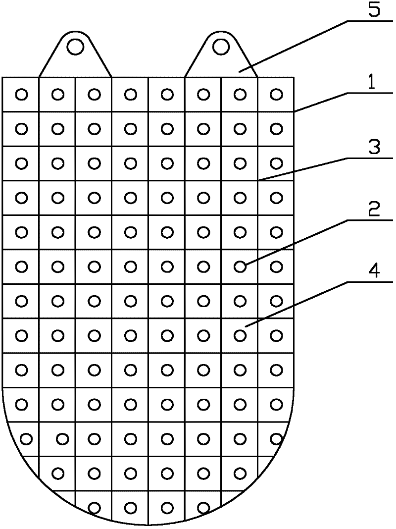 Cement kiln tertiary air tube valve plate