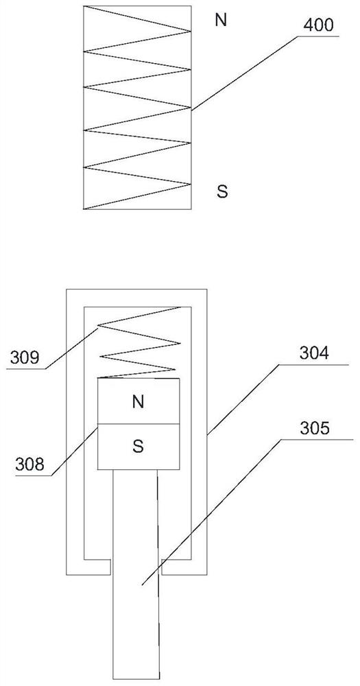 Automatic test question correcting and mark leaving device and control method thereof