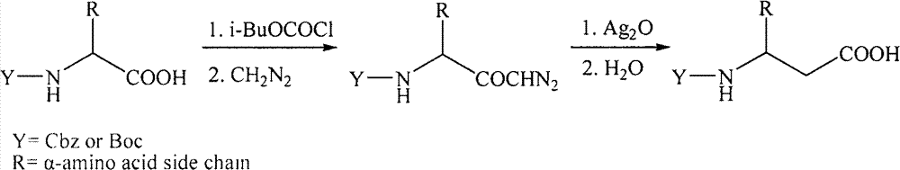 Method for preparing beta-amino acid